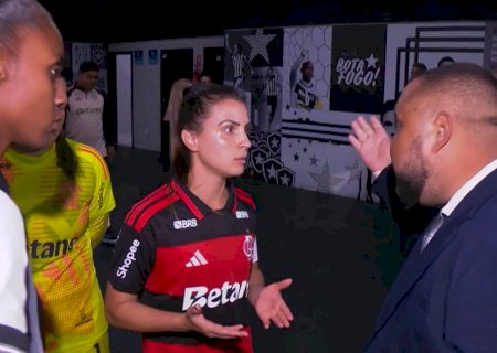 Arbitragem fica presa no trânsito e atrasa Botafogo x Flamengo pelo Brasileirão feminino
