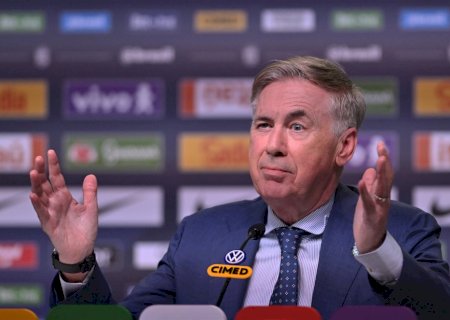 Ancelotti diz ter poucas dúvidas para a Copa do Mundo e justifica testes no meio: "Menos opções"