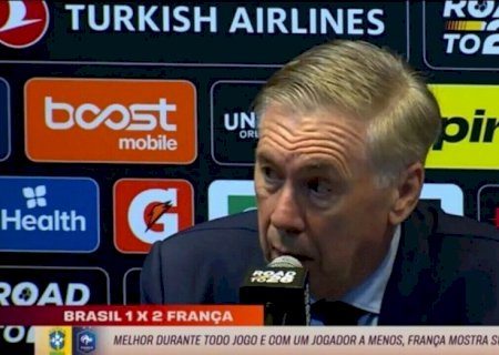 Dez e faixa, Vini decepciona contra a França, mas tem apoio incondicional de Ancelotti