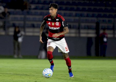 Pulgar, do Flamengo, é punido pelo STJD com quatro jogos de suspensão