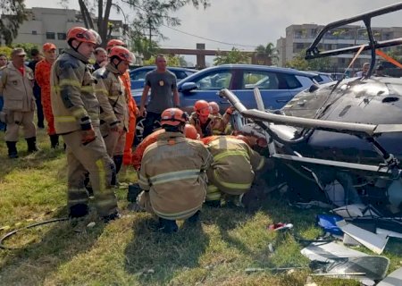 Anac investiga se helicóptero que colidiu fazia transporte clandestino