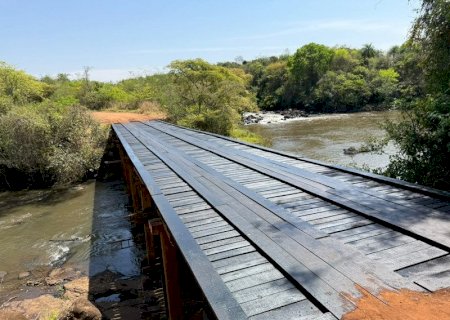 Caarapó reforma sete pontes e melhora acesso na zona rural