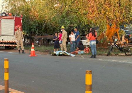 Adolescente de 13 anos morre atropelado por carreta enquanto andava de bicicleta em Jardim