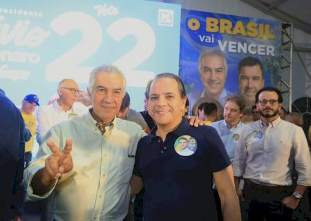 Coronel David fortalece mobilização com prefeitos e mira 70% dos votos para Flávio Bolsonaro em MS