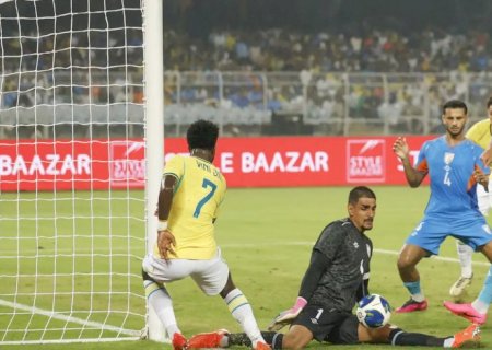 Em ritmo de treino, Brasil vence a Índia em Calcutá: 4 a 0